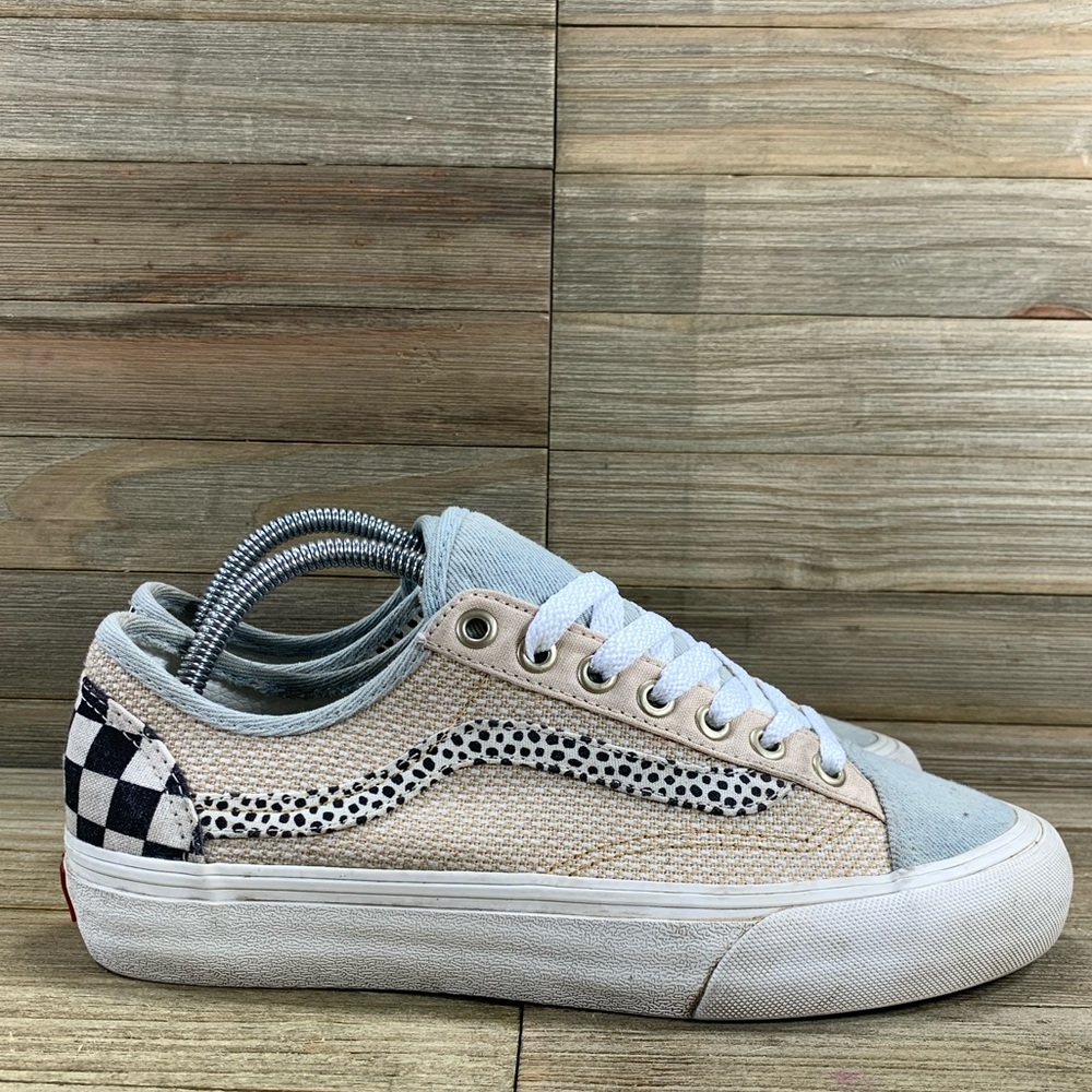 Vans Oldskool Patchwork Style 36 Decon SF Skate Shoes Womens Size 8 Sneakers